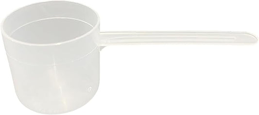 55 mL (55 CC | 1.86 Oz.) Long Handle Scoop for Measuring Coffee, Pet Food, Grains, Protein, Spices and Other Dry Goods (Pack of 10)