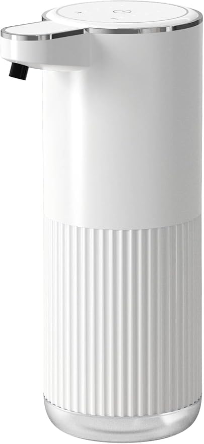 Automatic Liquid Soap Dispenser, Touchless Soap Dispenser Bathroom,Upgrade Hand & Dish Electric Dispenser Adjustable Waterproof Wall Mount Kitchen Auto Soap Pump for Thin and Thick Liquid