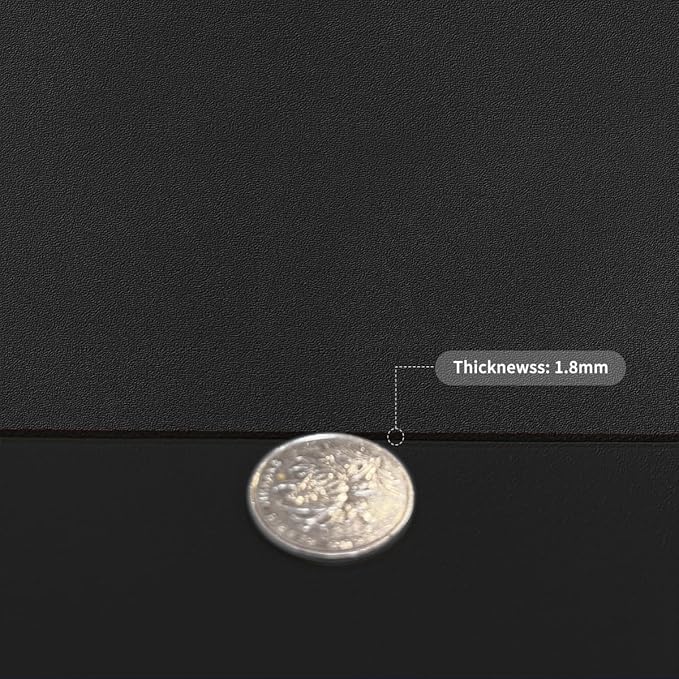 Cover for Dresser - 20x32 Inch Waterproof Easy to Clean Can Conceal Flaws Protector The Table Top from Scratches Used for Coffee Table Dresser(Black+Black 20x32)