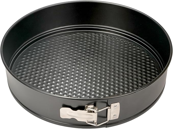 UWILLION Spring Form Cake Pans 12 Inch Springform Pan Nonstick Round Cheesecake Pan Carbon Steel Large Baking Mold Cake Tin for Christmas Birthday