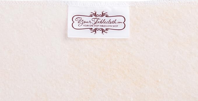 Yourtablecloth Heavy Duty Vinyl Rectangle or Square Tablecloth – 6 Gauge Heavy Duty Tablecloth – Flannel Backed – Wipeable Tablecloth with Vivid Colors & Many Sizes 52 x 70 Terra